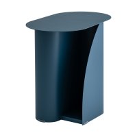 Журнальный столик Yvaine металл синий