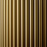 Стол Aura D110, керамогранит Ravena Natural, золотой