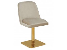 Стул обеденный Лоренсо вращающийся DC-3988, бежевый