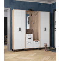 Прихожая Витра ЦС дуб сонома/белый