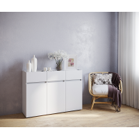 Комод МИКА 3 ящ 1204х870х400 белый