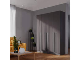 Шкаф Бостон 1600*2200*500 (Графит)