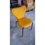 Стул Seven Style горчичный велюр с чёрными ножками RF 0252Y4