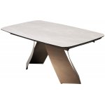 Стол YON 180 TL-109, испанская керамика / Шоколадное золото каркас, ®DISAUR