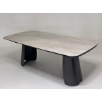 Стол KENT 200 TL-109, испанская керамика / Темно-серый каркас, ®DISAUR