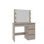Стол косметический с подсветкой Сура 900х1360х400 Кашемир