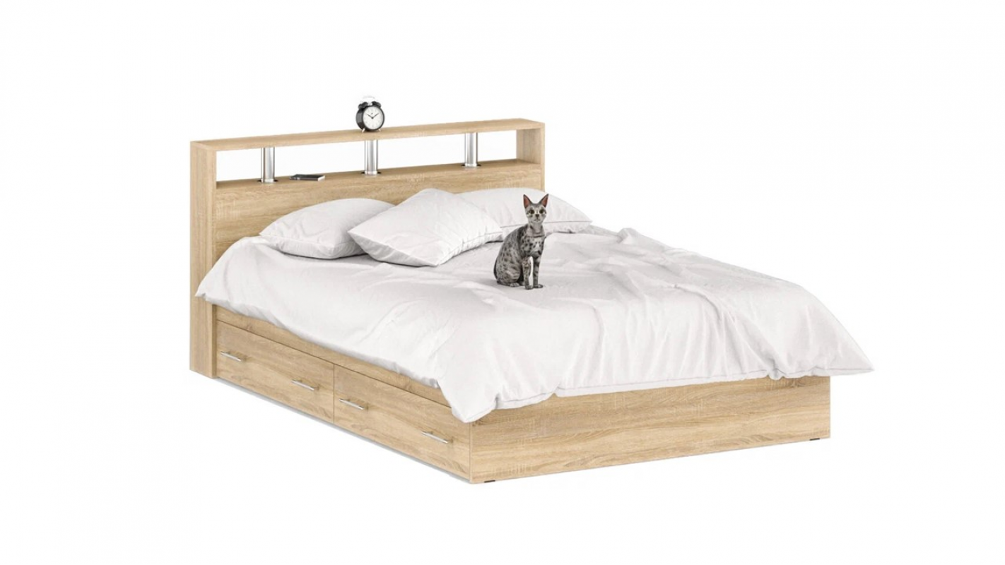 Кровать "Арина" 1200 (Сонома)