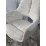 Стул DAVEN 360 град. поворот. RIELY-111 / G1038-101 Кремовый / Латте, ®DISAUR