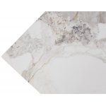 Стол АРИЯ 160 PANDORA LIGHT, керамика / Черный каркас М-City