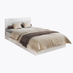 Кровать Мальм 1200 (Белый)