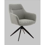 Стул обеденный Enid серо-зеленый ткань Sonic