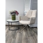 Стул DAVEN 360 град. поворот. RIELY-111 / G1038-101 Кремовый / Латте, ®DISAUR