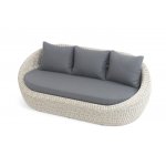 "Барселона" диван из искусственного ротанга трехместный, цвет бежевый "Барселона" диван из искусственного ротанга трехместный, цвет бежевый