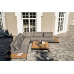 "Амальфия" трансформирующаяся лаунж-зона из алюминия, цвет графит