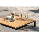 "Амальфия" трансформирующаяся лаунж-зона из алюминия, цвет графит