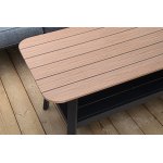 "Крокус" лаунж-зона 5-местная из алюминия, цвет темно-серый