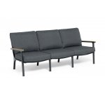 "Крокус" лаунж-зона 5-местная из алюминия, цвет темно-серый