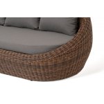"Барселона" диван из искусственного ротанга трехместный, цвет коричневый "Барселона" диван из искусственного ротанга трехместный, цвет коричневый