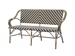 "Кабри" диван двухместный плетенный из искусственного ротанга, цвет бежево-коричневый "Кабри" диван двухместный плетенный из искусственного ротанга, цвет бежево-коричневый