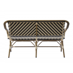 "Кабри" диван двухместный плетенный из искусственного ротанга, цвет бежево-коричневый