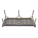 "Кабри" диван двухместный плетенный из искусственного ротанга, цвет бежево-коричневый