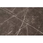 "Каффе" стол из HPL круглый Ø70см, цвет "серый мрамор", подстолье стальное