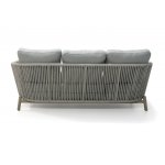 "Прато" диван трехместный из искусственного ротанга, цвет светло-серый, каркас под дерево (холодно-бежевый) "Прато" диван трехместный из искусственного ротанга, цвет светло-серый, каркас под дерево (холодно-бежевый)