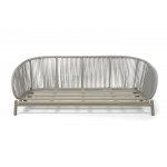 "Прато" диван трехместный из искусственного ротанга, цвет светло-серый, каркас под дерево (холодно-бежевый) "Прато" диван трехместный из искусственного ротанга, цвет светло-серый, каркас под дерево (холодно-бежевый)