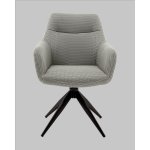 Стул обеденный Enid серо-зеленый ткань Sonic