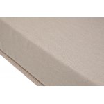 "Верона" лаунж-зона 5-местная плетеная из роупа (веревки), каркас алюминиевый белый, роуп бежевый