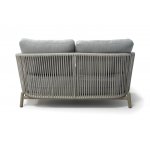 "Прато" диван двухместный из искусственного ротанга, цвет светло-серый, каркас под дерево (холодно-бежевый) "Прато" диван двухместный из искусственного ротанга, цвет светло-серый, каркас под дерево (холодно-бежевый)