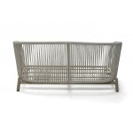 "Прато" диван двухместный из искусственного ротанга, цвет светло-серый, каркас под дерево (холодно-бежевый) "Прато" диван двухместный из искусственного ротанга, цвет светло-серый, каркас под дерево (холодно-бежевый)