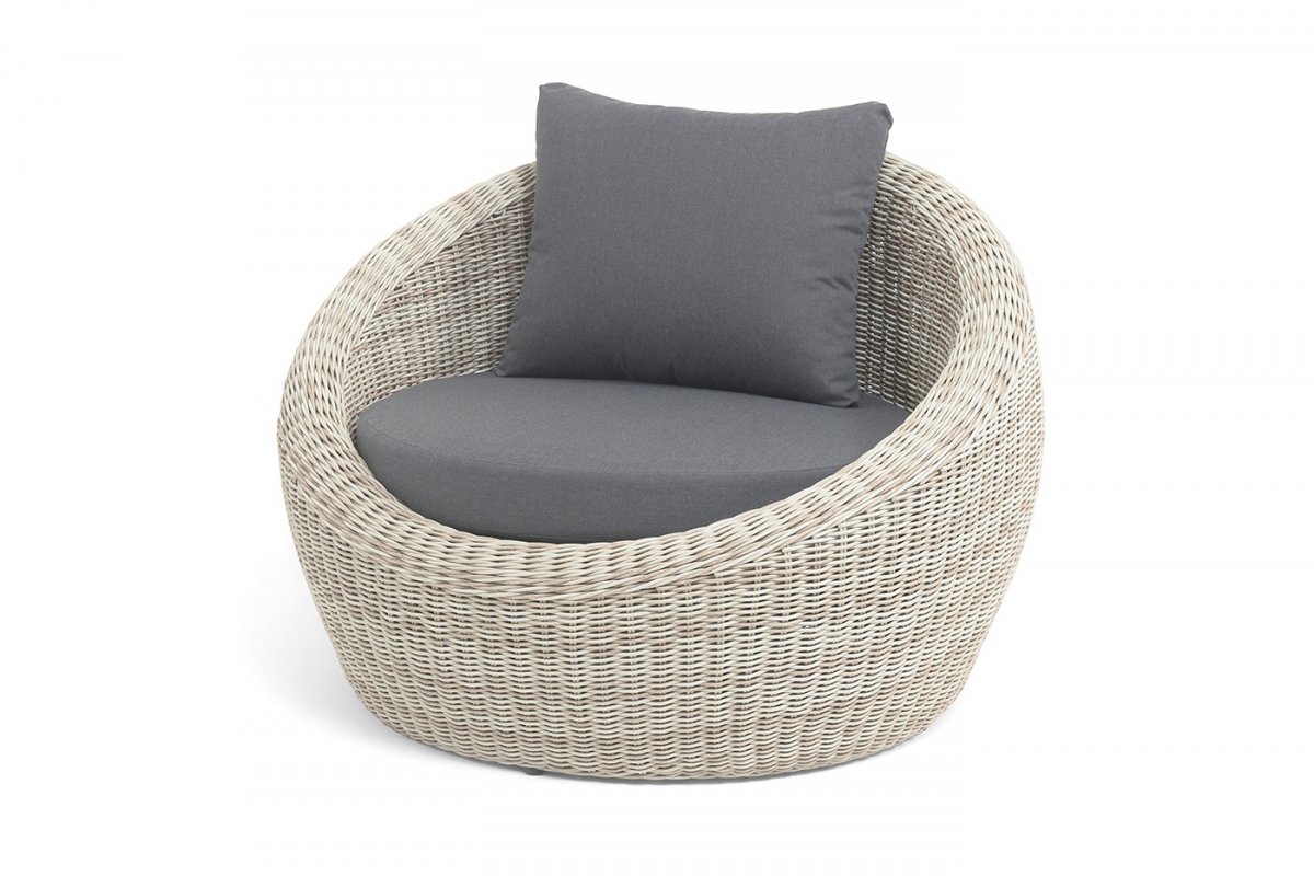 "Барселона" кресло из искусственного ротанга, цвет бежевый "Барселона" кресло из искусственного ротанга, цвет бежевый