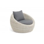 "Барселона" кресло из искусственного ротанга, цвет бежевый "Барселона" кресло из искусственного ротанга, цвет бежевый