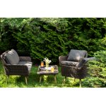 "Прованс" лаунж-зона плетеная из искусственного ротанга, цвет коричневый "Прованс" лаунж-зона плетеная из искусственного ротанга, цвет коричневый