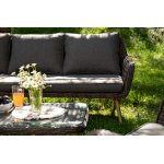 "Прованс" лаунж-зона плетеная из искусственного ротанга, цвет коричневый "Прованс" лаунж-зона плетеная из искусственного ротанга, цвет коричневый