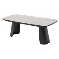 Стол KENT 200 TL-109, испанская керамика / Темно-серый каркас, ®DISAUR