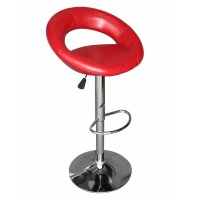 Стул барный DOBRIN MIRA, красный глянцевый