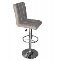 Стул барный DOBRIN KRUGER, античный серый