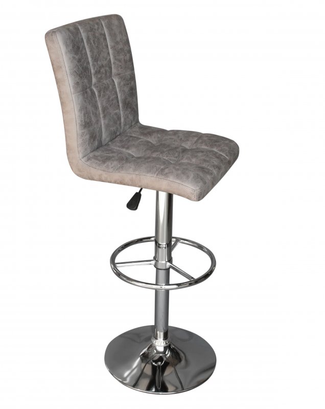 Стул барный DOBRIN KRUGER, античный серый