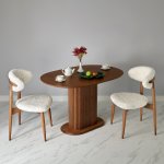 Стол Allure 120х80х75 см, шпон дуба, цвет орех Стол Allure 120х80х75 см, шпон дуба, цвет орех