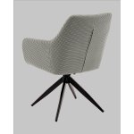 Стул обеденный Enid серо-зеленый ткань Sonic