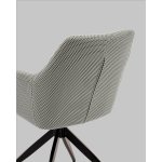 Стул обеденный Enid серо-зеленый ткань Sonic