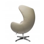 Кресло EGG STYLE CHAIR латте, экокожа Кресло EGG STYLE CHAIR латте, экокожа