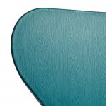 Комплект из 4-х стульев Seven Style голубой с чёрными ножками