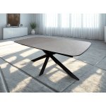 Стол ALVIS 180 TL-319, испанская керамика / темно-серый  каркас, ®DISAUR