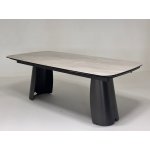 Стол KENT 200 TL-109, испанская керамика / Темно-серый каркас, ®DISAUR