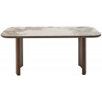 Стол BARK 180 цвет CA035, керамика / Орех, ®DISAUR