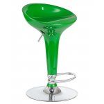 Стул барный DOBRIN BOMBA, зелёный металлик