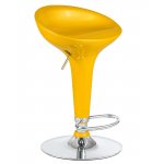 Стул барный DOBRIN BOMBA, жёлтый